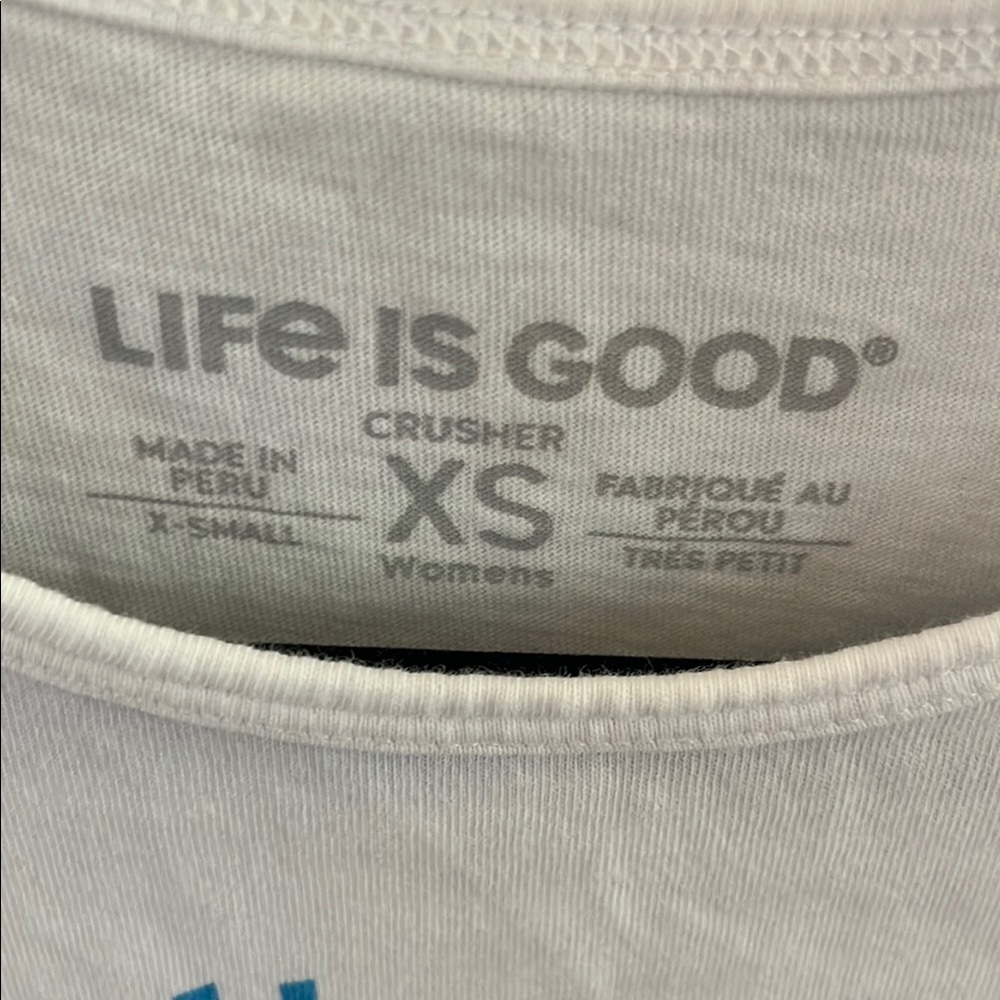 Life is Good Dr. Seuss White Tank Top - Picture 2 of 3
